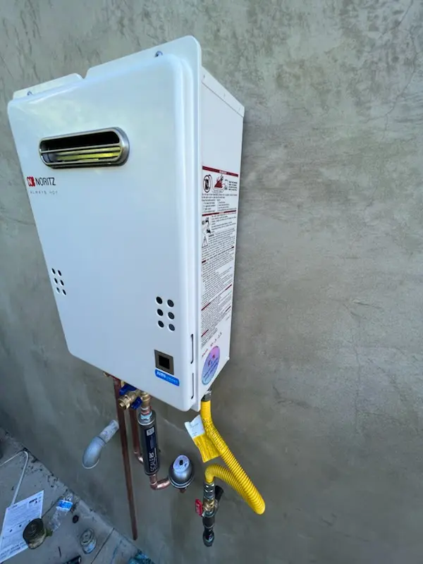 Tankless water heater installation for Scituate homes